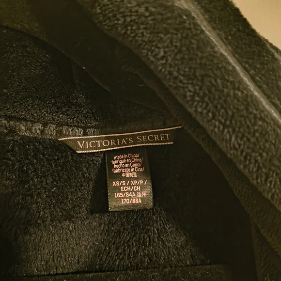 Victoria's Secret Black Robe - Picture 3 of 4